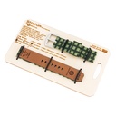 Stratum Cordura & Leather Watchband - Desert Night