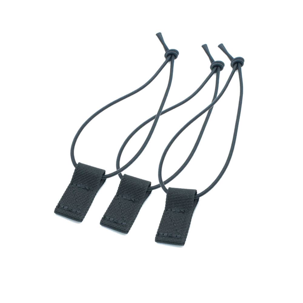 [500161-B] INVRT Shockcord Magazine Keepers - Set of 3 (Black)