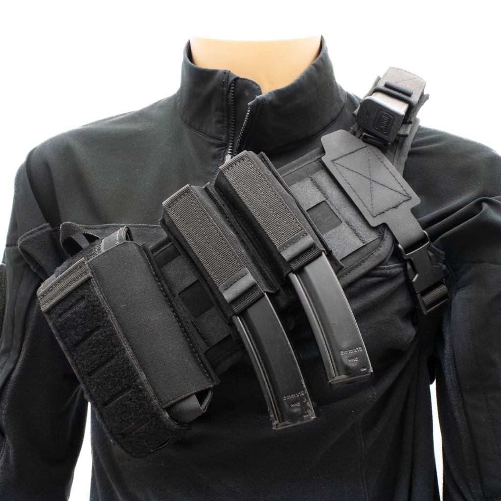 [500232-B] INVRT Bandoleer Kit - Subgun/SMG - HK MP5 (Black)