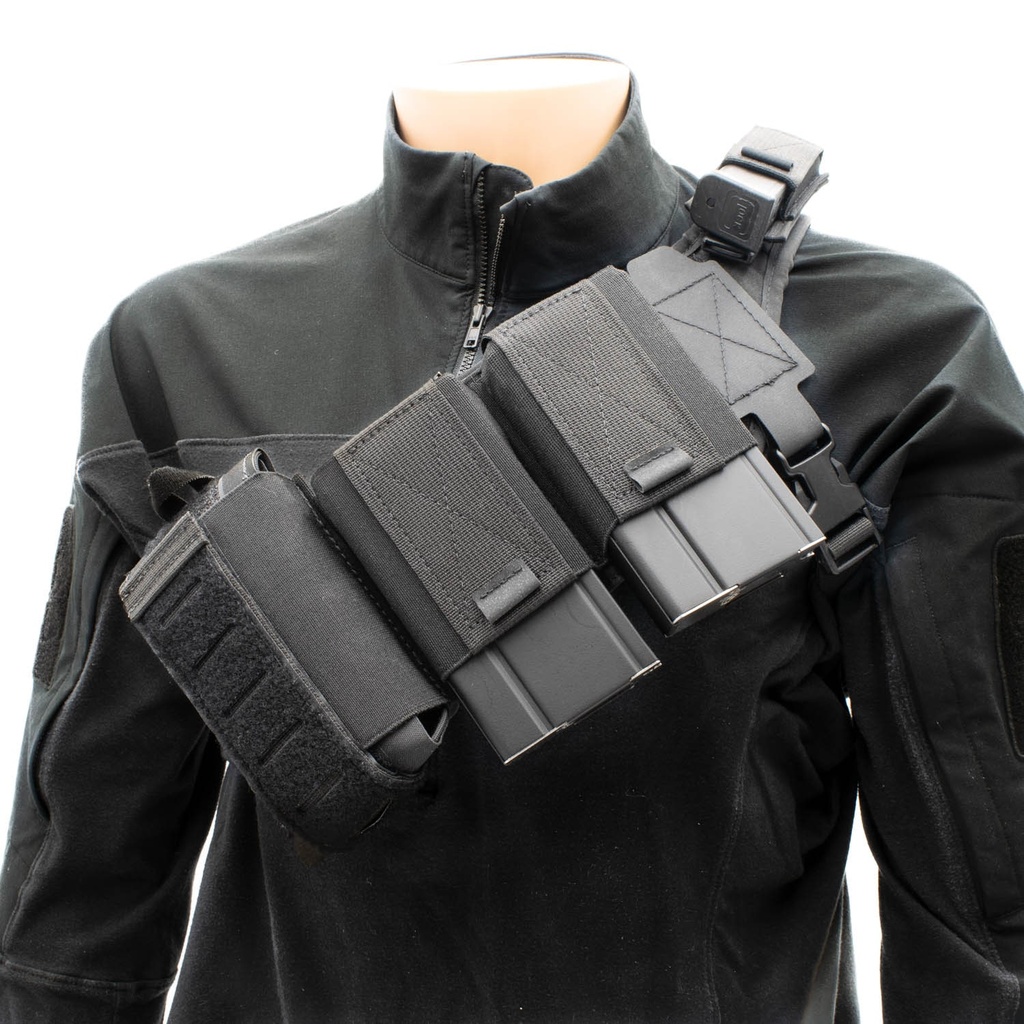[500233-B] INVRT Bandoleer Kit - 7.62 - AR10/M1A/SCAR (NOT AK47) (Black)